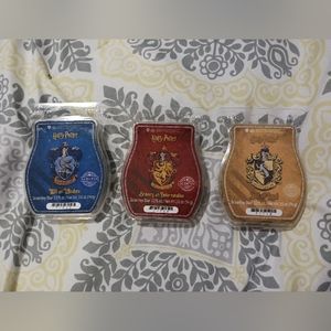 NWT! SCENTSY "HARRY POTTER" SCENTED Wax Melts (Set Of 3)
